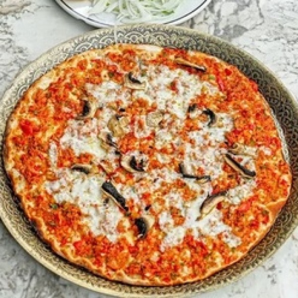 Mantarlı Lahmacun (Acısız)